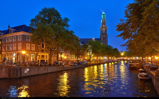 River in Amsterdam 