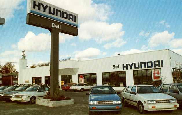 Bell Hyundai, Rahway, New Jersey, 1989