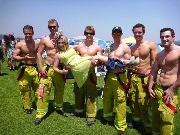 Hot firefighters