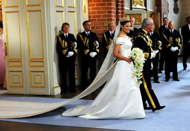 crown princess victoria wedding dress