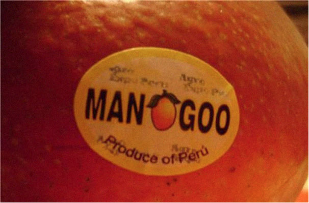 Man goo sticker