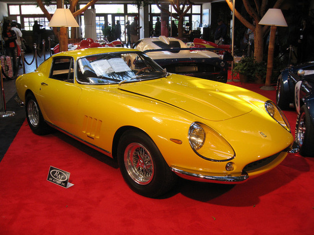 1967 Yellow Ferrari 275