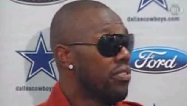 Terrell Owens in sunglasses