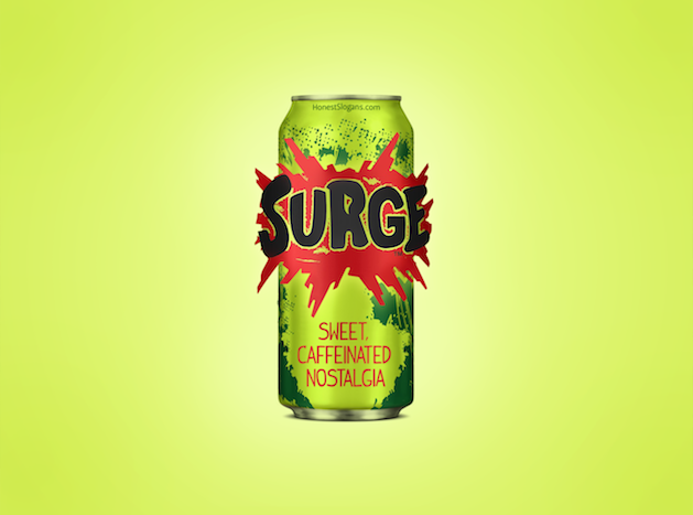 surge honest slogan