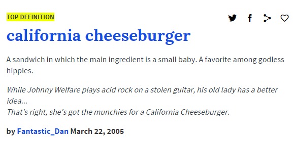 California Cheesburger 