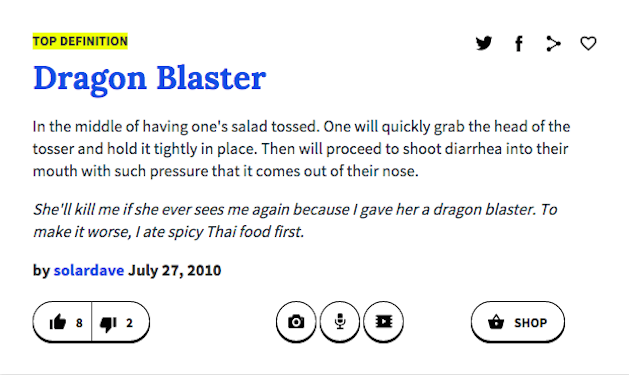 dragon blaster urban dictionary