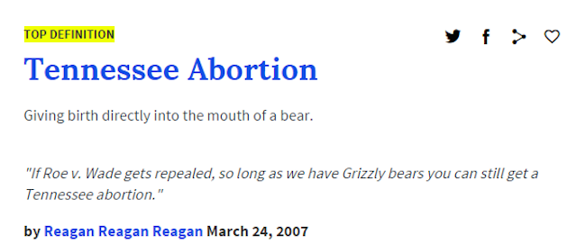 tennessee abortion urban dictionary