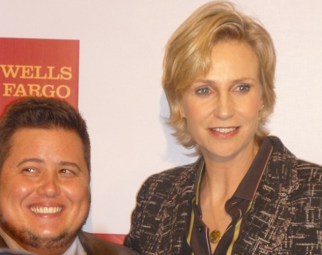 Chaz Bono and Jane Lynch