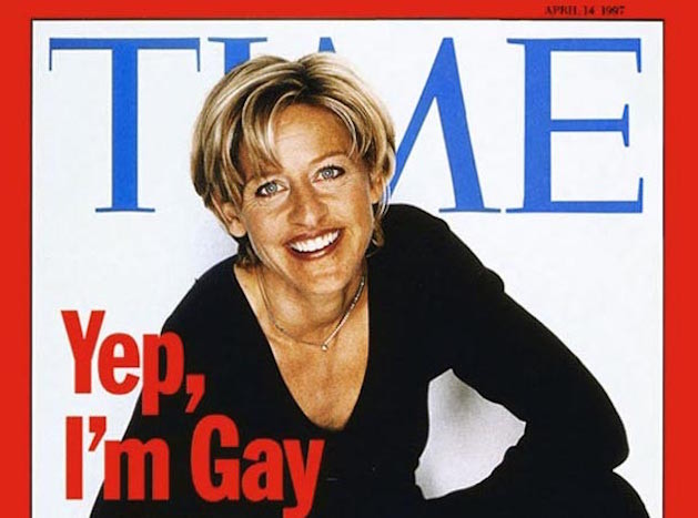 Ellen DeGeneres coming out time magazine
