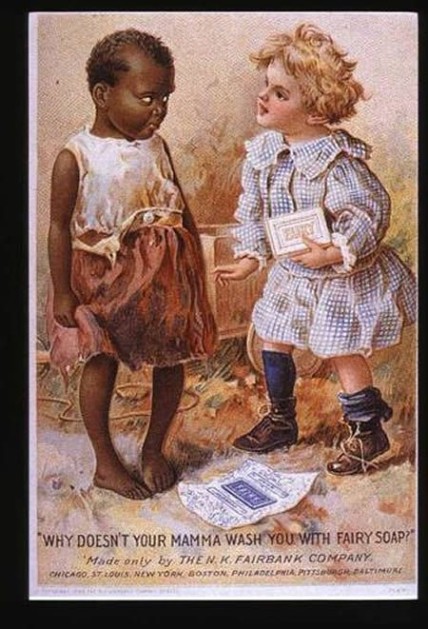 racist fairy soap ad