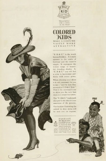 racist fashion publicity company ad