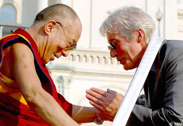 richard gere with dali lama