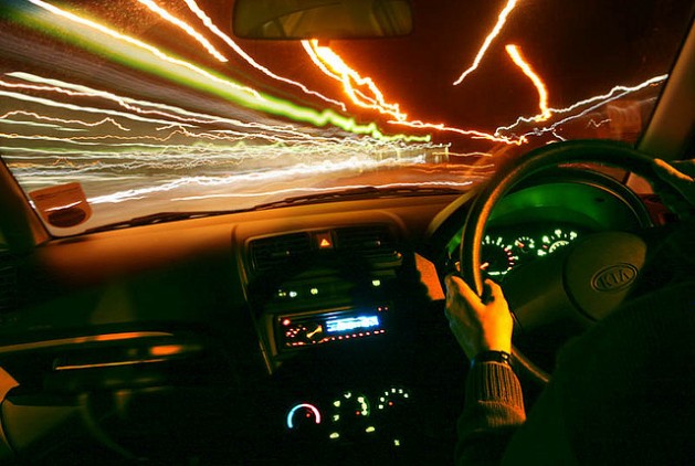 Driving at night