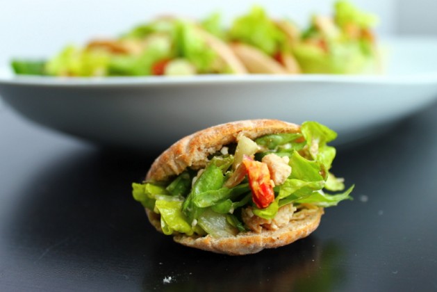 Mini Greek Salad Pita Pockets Wedding Finger Food