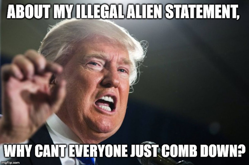 donald trump immigration immigrants meme