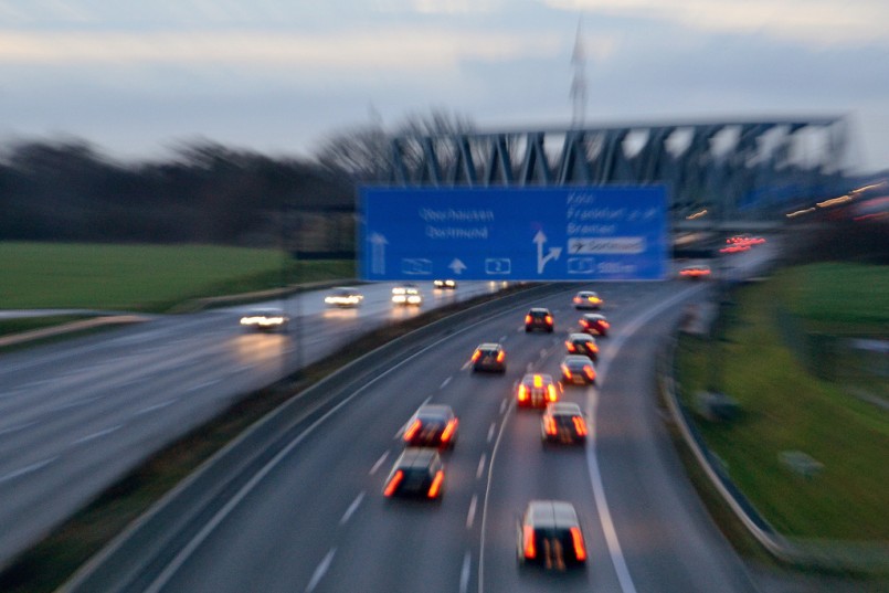 Autobahn, Kamener Kreuz, Rush Hour