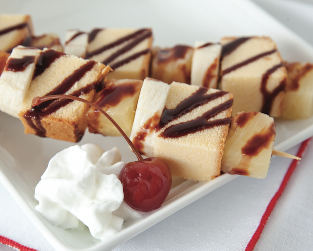 Banana Split On-A-Stick