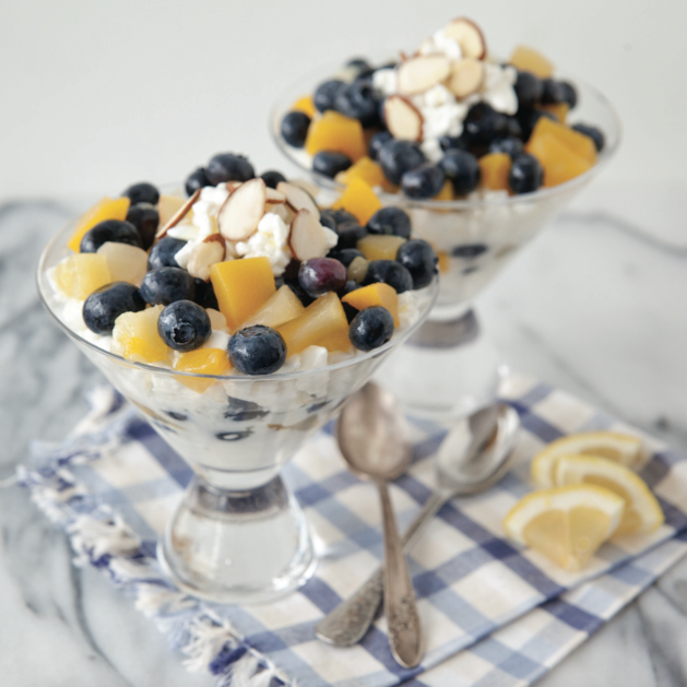 Lemon-Blueberry Parfait-tini