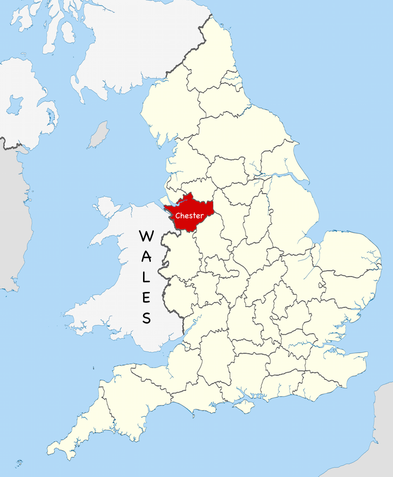 map of england by county