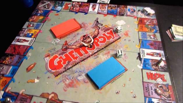 Ghettopoly board game