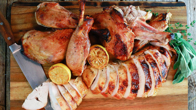 Spatchcock Turkey rachel ray recipes