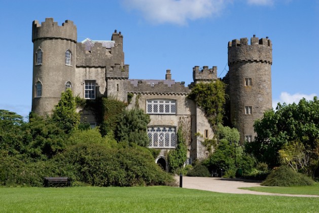 Malahide Castle in Dublin, Ireland