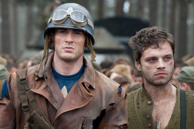 Captain America and Bucky