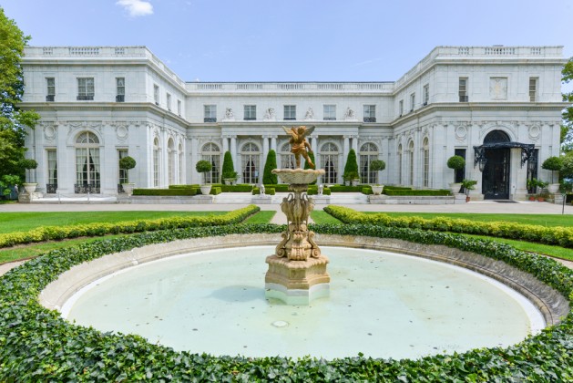 Gilded Age mansions, in Newport