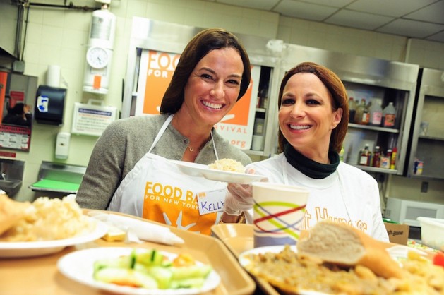 Housewives of New York City Serve Dinner to New Yorkers in Need, The Food Bank's Community Kitchen & Pantry of West Harlem