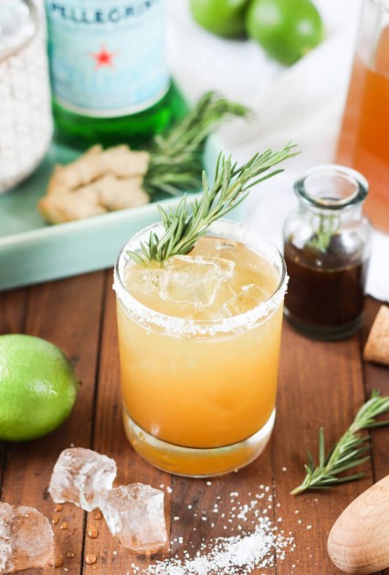 rosemary giner margarita recipe for National Margarita Day