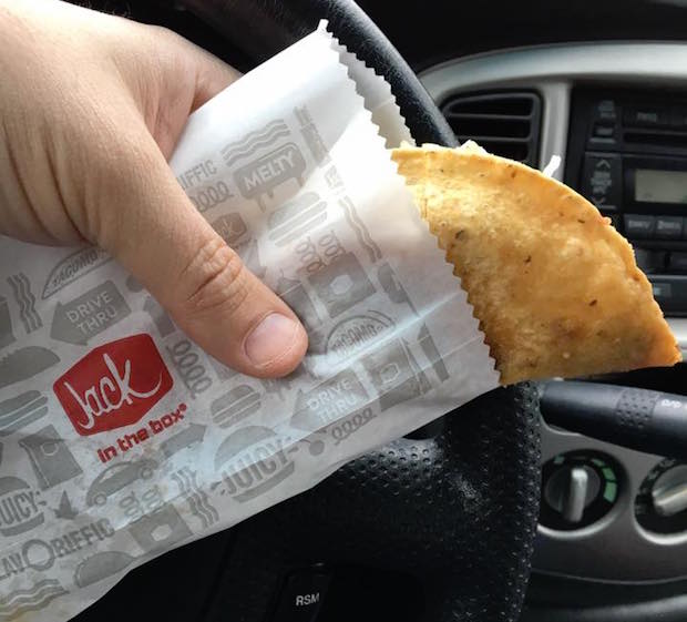 Jack in the Box taco