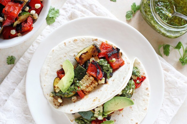 vegetarian tacos