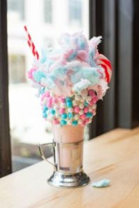 unicorn food milkshake