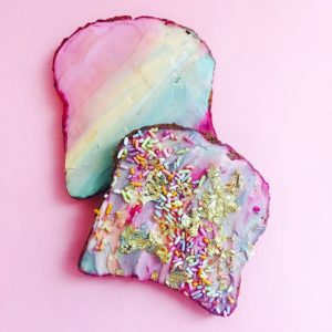 unicorn food toast