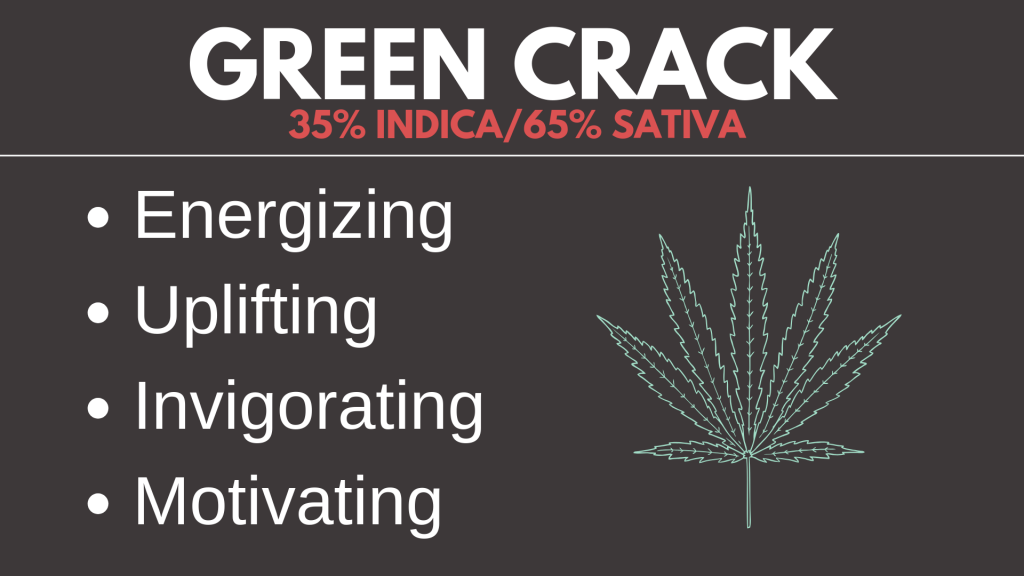 Green Crack Cannabis Strain Card
